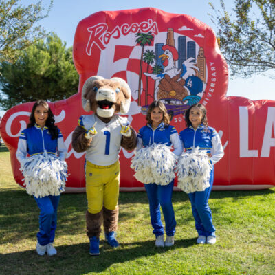 Rams Cheerleaders & Mascot Rams Cheerleaders & Mascot